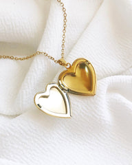 Heart Picture Necklace - Personalized Photo Jewelry