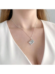 Customizable Envelope Necklace