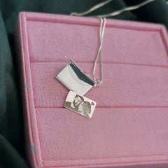 Customizable Envelope Necklace