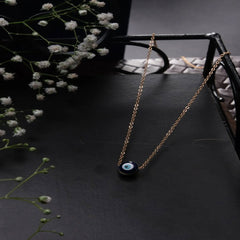 Customizable Colored Eye Necklace