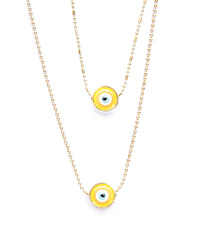 Customizable Colored Eye Necklace