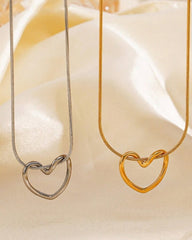 Dainty Heart Necklace - Elegant and Timeless Jewelry